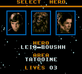 Star Wars screenshot 5 for Sega Game Gear